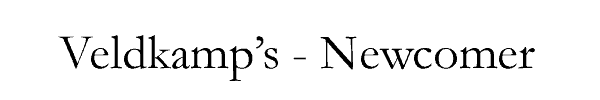 Veldkamps – Newcomer Logo